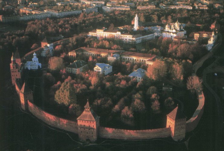 Novgorod - Il Cremlino visto dall'alto